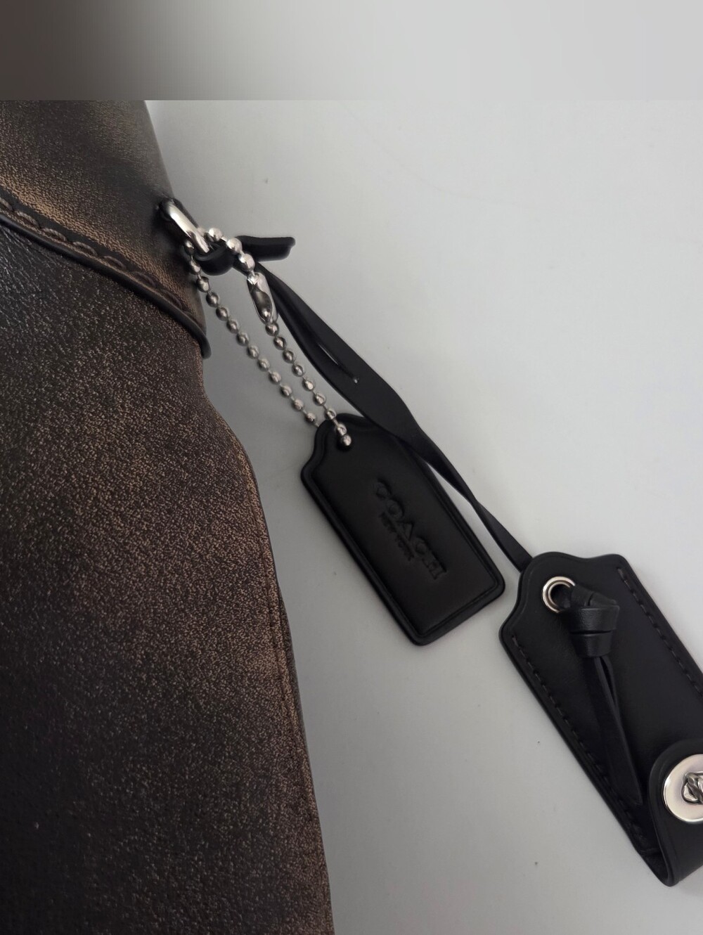 Coach Brooklyn Hobo Bag 28 In Loved Leather - Picture 4 of 15